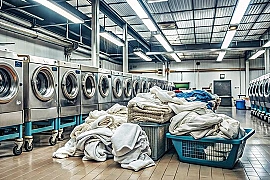 WELL ESTABLISHED LAUNDRY FOR SALE IN MUSSAFAH - ABU DHABI!!! BUSINESS FOR SALE!!!!