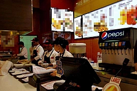 Fast food restaurant franchise business for Sales