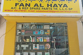 AC Spare Parts Shop for Sale in Sharjah | Full Inventory Included