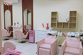 LUXURIOUS LADIES BEAUTY SALOON IN A VILLA  FOR SALE IN KHALIFA CITY ABU DHABI