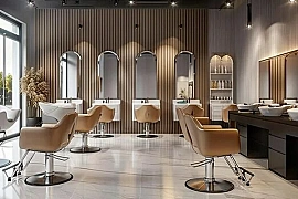 LUXURY GENTS SALON FOR SALE IN WARSAN - DUBAI !!! BUSINESS FOR SALE!!!