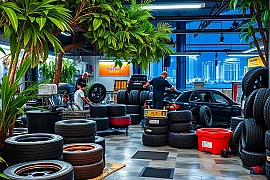 TYRES & OIL SERVICE CENTER FOR SALE IN RAS AL KHAIMAH!!!! BUSINESS FOR SALE!!!!